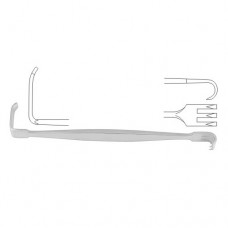 Senn-Miller Retractor Sharp Stainless Steel, 16 cm - 6 1/4" Blade Size 20 x 7 mm